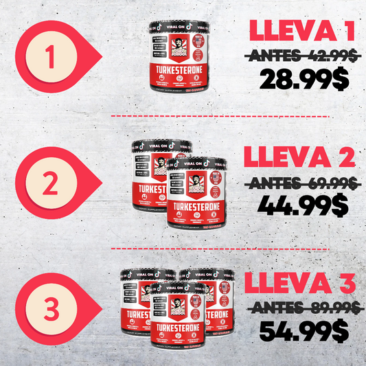 TURKESTERONE NUEVO POTENCIADOR DE HOMBRES (IMPORTADO)! 💪